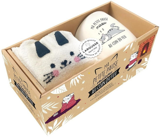 Ma petite pause miaou au coin du feu - Larousse Ed. - Livre - - La Guilde Culinaire