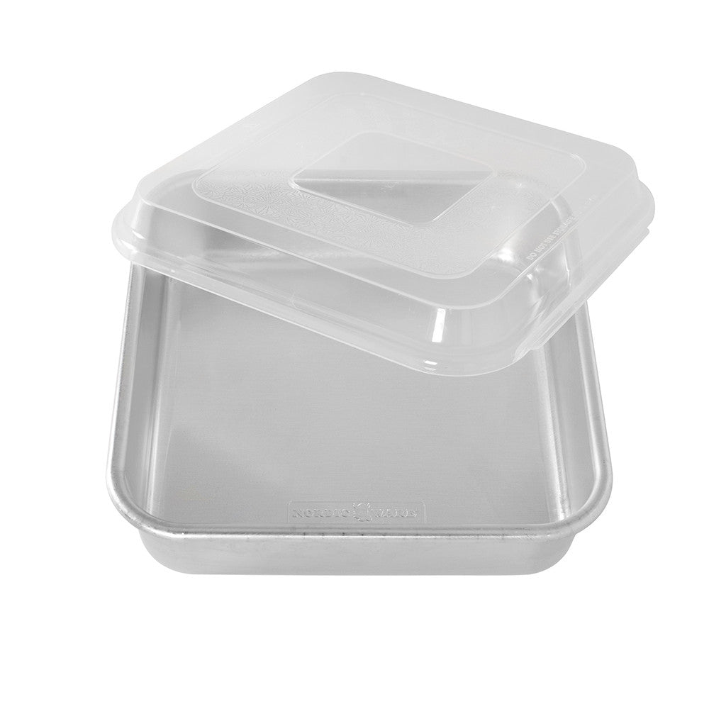 Moule à gâteau carré avec couvercle - Nordic Ware - Moule à gâteaux - - La Guilde Culinaire