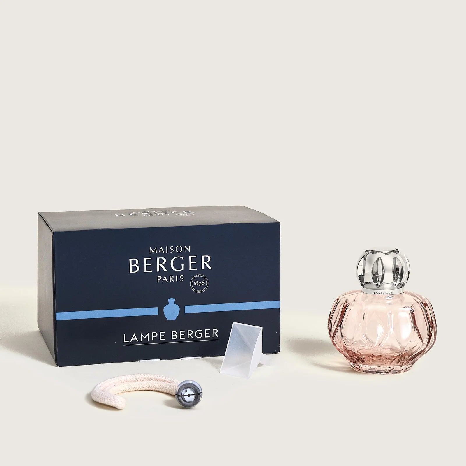 Lampe Berger Rosalie Rose - Maison Berger Paris - Coffret Lampe Berger - - La Guilde Culinaire