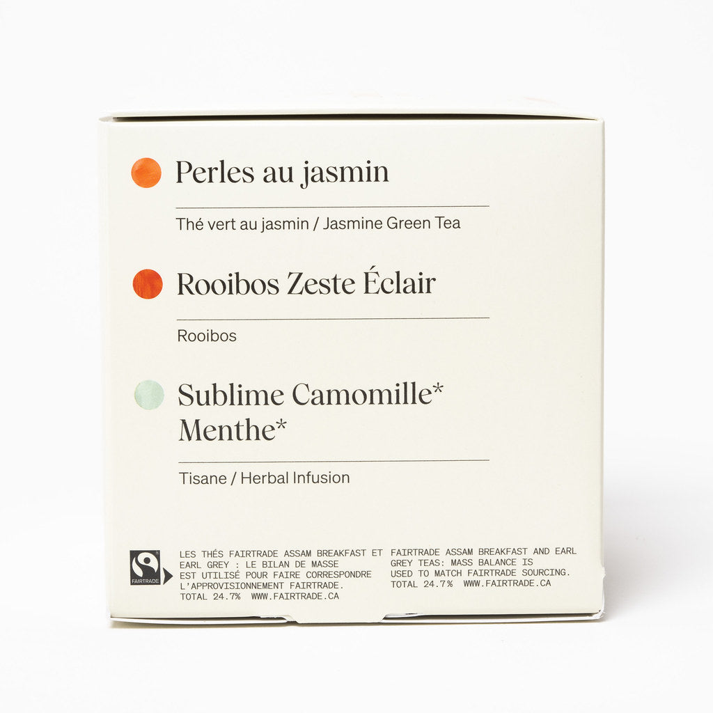 Exploration (boîte de 9 sachets différents) - Camellia Sinensis - Thé et infusion - - La Guilde Culinaire