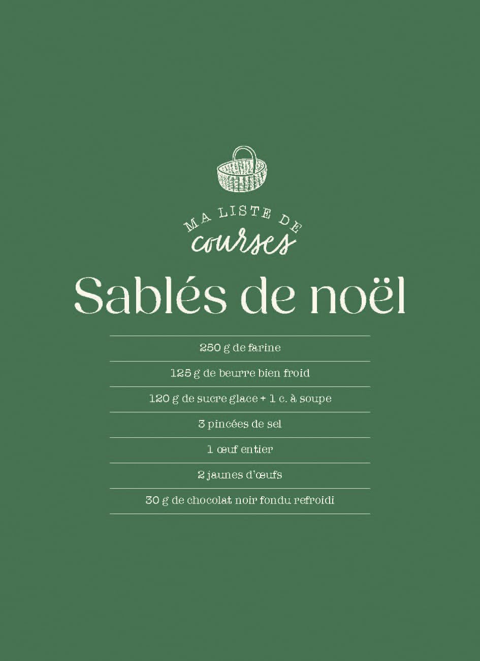 Mon petit carnet gourmand - Recettes de Noël - Marabout - Livre - - La Guilde Culinaire