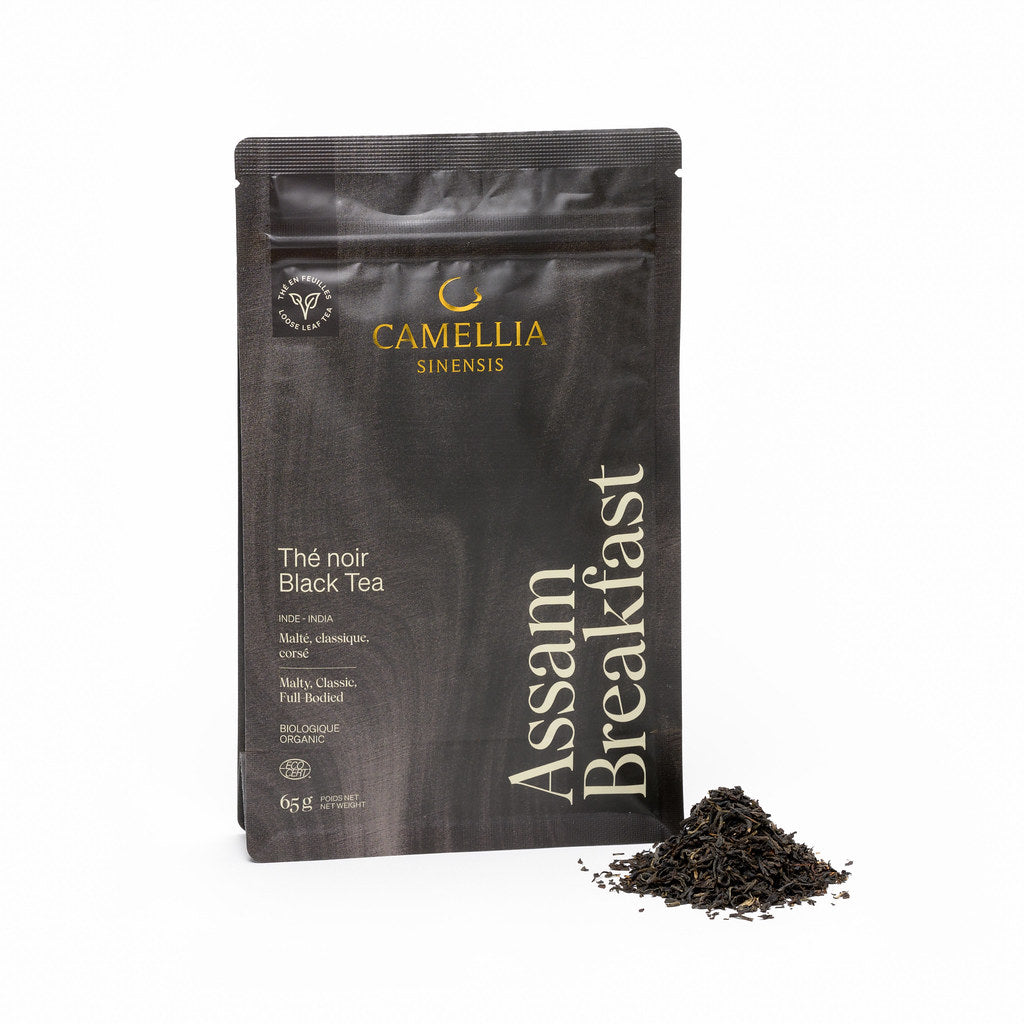 Assam Breakfast biologique (sac de 65g) - Camellia Sinensis - Thé et infusion - - La Guilde Culinaire