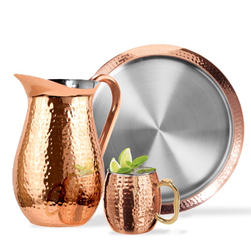 BAR Gobelets "moscow mule", pack de 2    - OGGI - Tasse Moscow Mule -  - La Guilde Culinaire