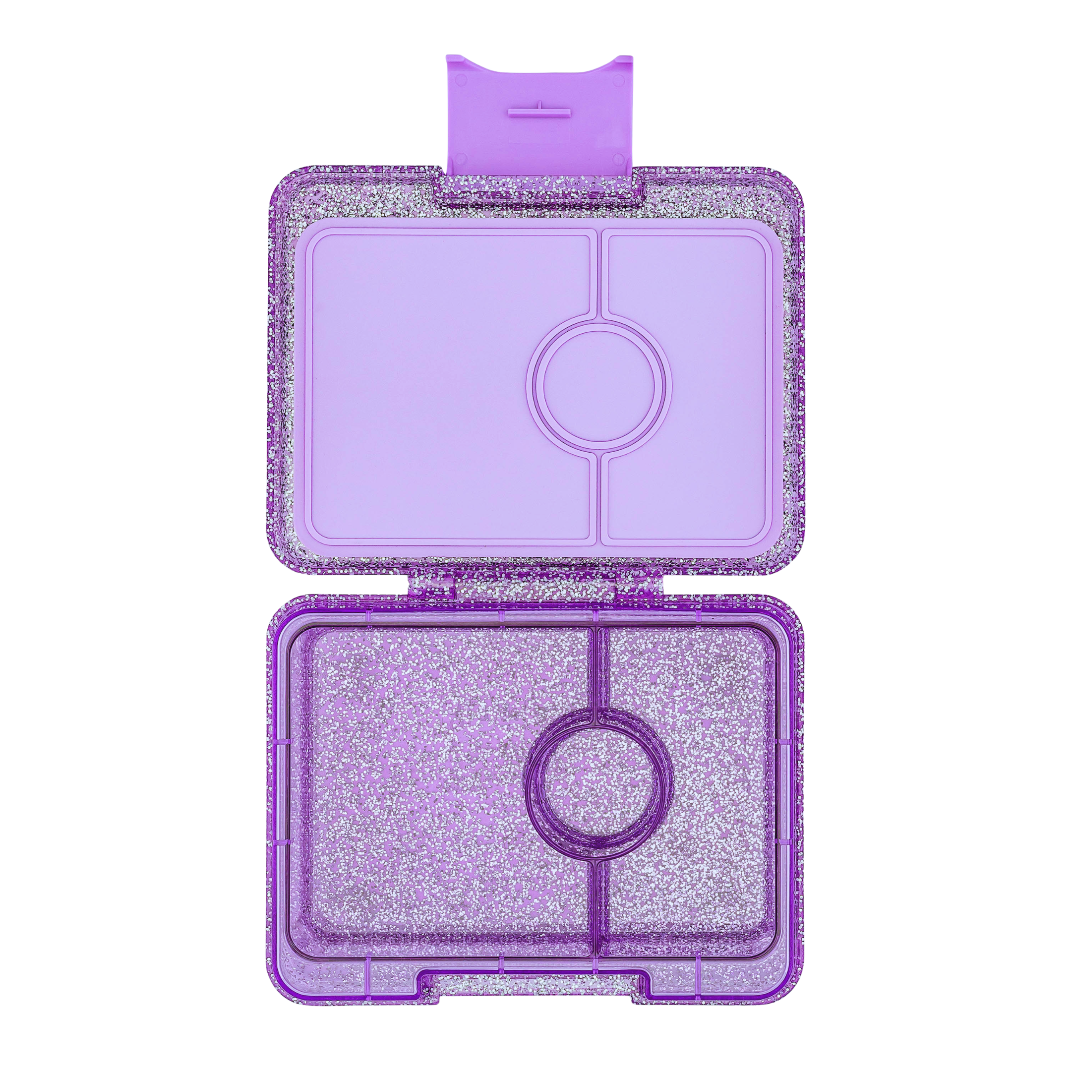 Yumbox Snack - Boîte à Lunch Bento de Petite Taille Glitter Princess Purple - Yumbox - Boîte à repas - PPSN202510C - La Guilde Culinaire