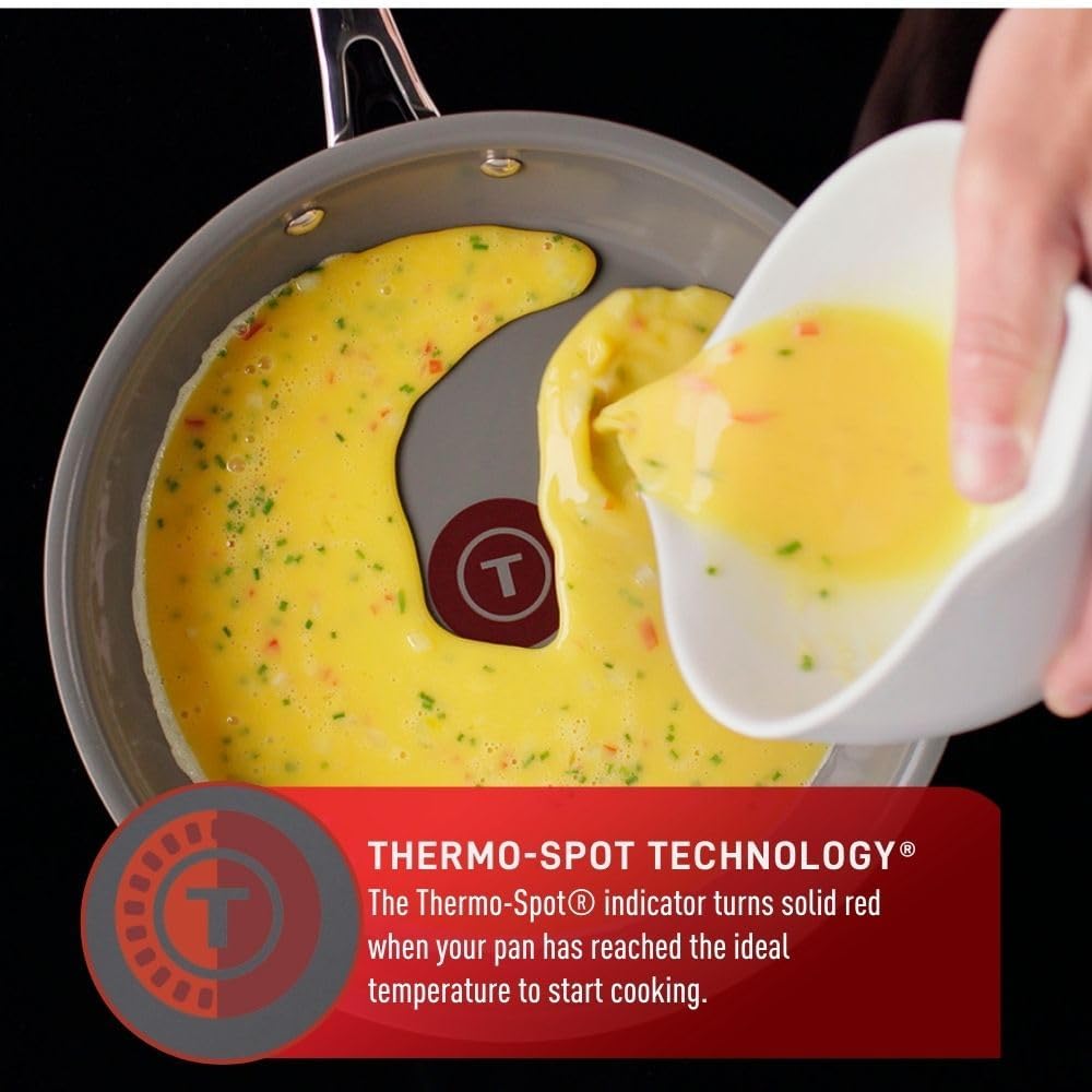 Poêle à frire antiadhésive en céramique - T-fal - Poêle - - La Guilde Culinaire