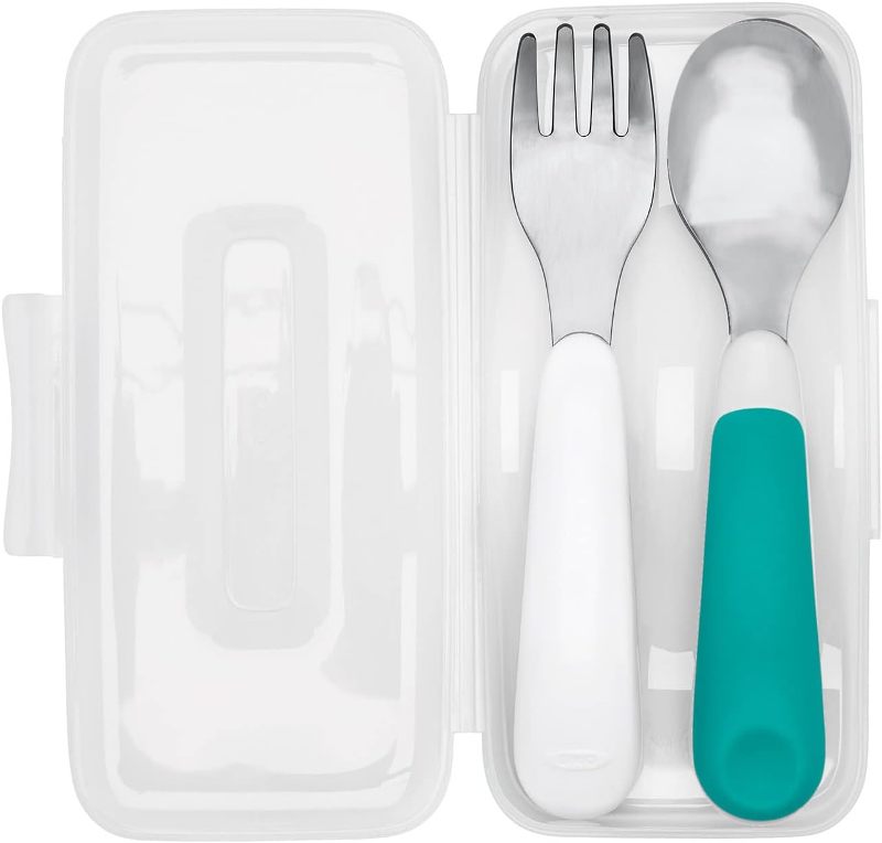Fork & Spoon Set With Case - 12m+