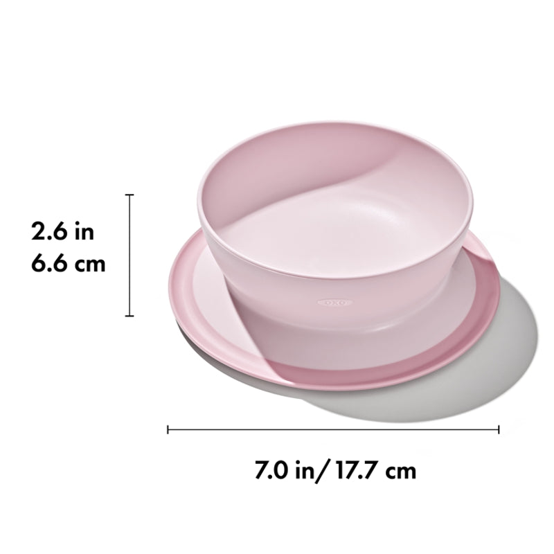 Bol à ventouse - 6m+ — Rose pâle