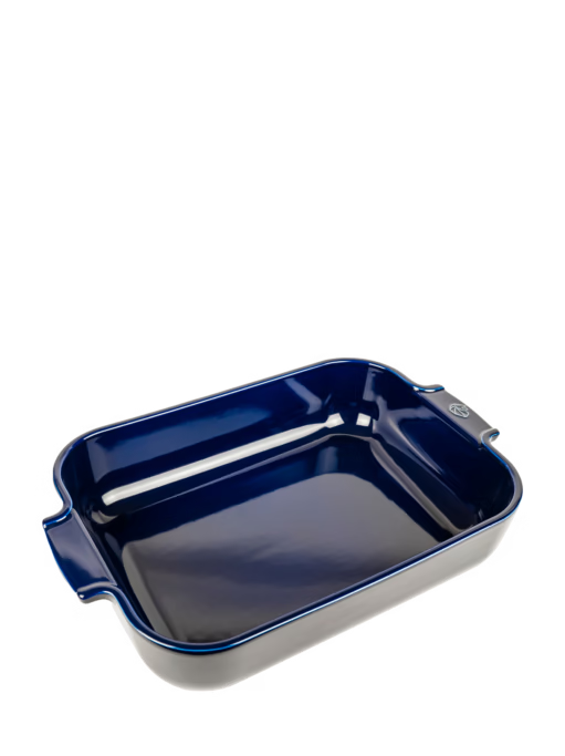 APPOLIA - Plat four céramique rectangle 36 cm - 14.25 po Bleu profond - Peugeot - Plat pour four - 61203 - La Guilde Culinaire