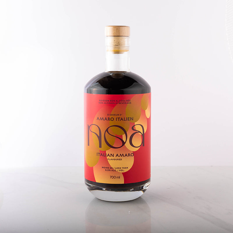 Amaro italien sans alcool - 700ml    - Monsieur Cocktail - Spiritueux sans alcool - 