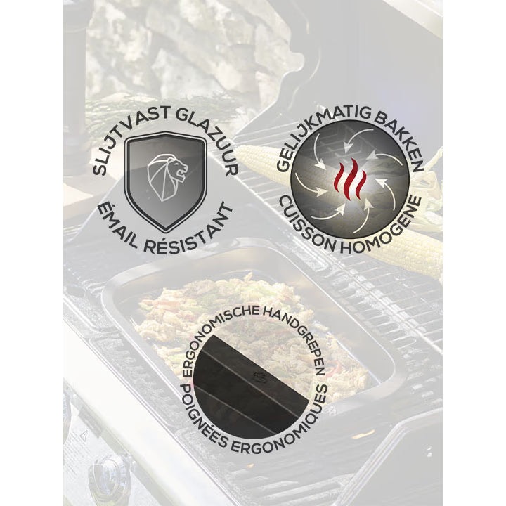 GRILL TO TABLE, Plaque à Pizza, 34 cm - Peugeot - Accessoire pour BBQ - - La Guilde Culinaire