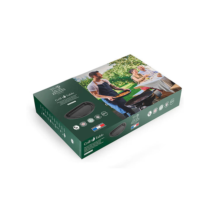 GRILL TO TABLE, Plancha Demi-Lune, 43 cm - Peugeot - Accessoire pour BBQ - - La Guilde Culinaire