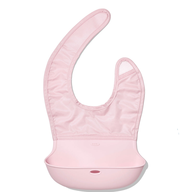 Bavoir enroulable Rose pâle - OXO TOT - - 63168200 - La Guilde Culinaire