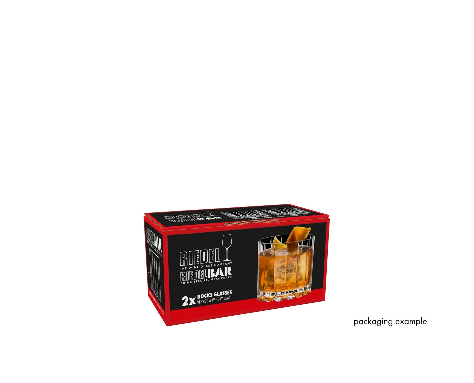 Verre Rocks- Collection Bar (Boîte de 2) - Riedel - Verre à spiritueux - - La Guilde Culinaire
