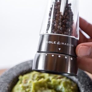 Moulin à poivre Derwent en acier inoxydable - Cole & Mason - Cole & Mason - Moulin à poivre - - La Guilde Culinaire