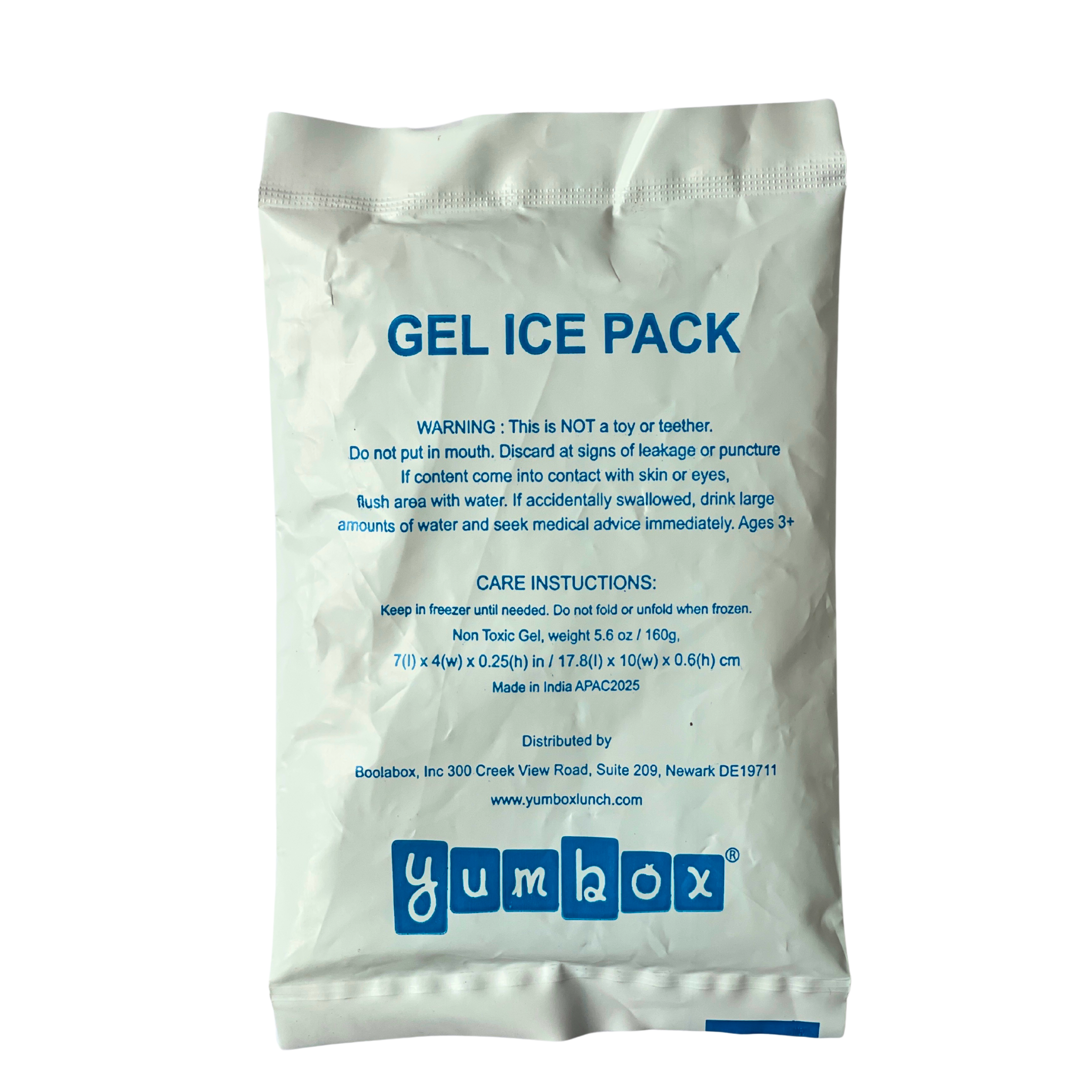 Packs de glace en gel avec housses en tissu 2 pièces – Monstre et requin - Yumbox - Boîte à repas - - La Guilde Culinaire