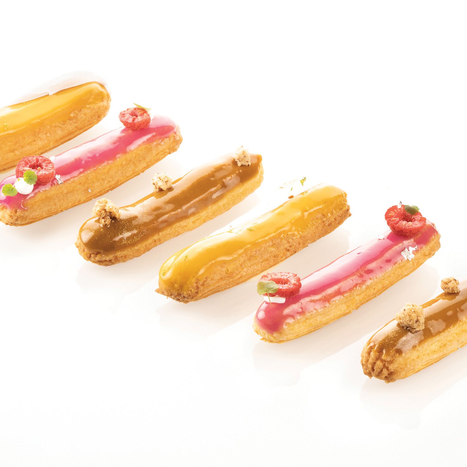 Éclair & choux mat - SilikoMart - Tapis de cuisson - - La Guilde Culinaire