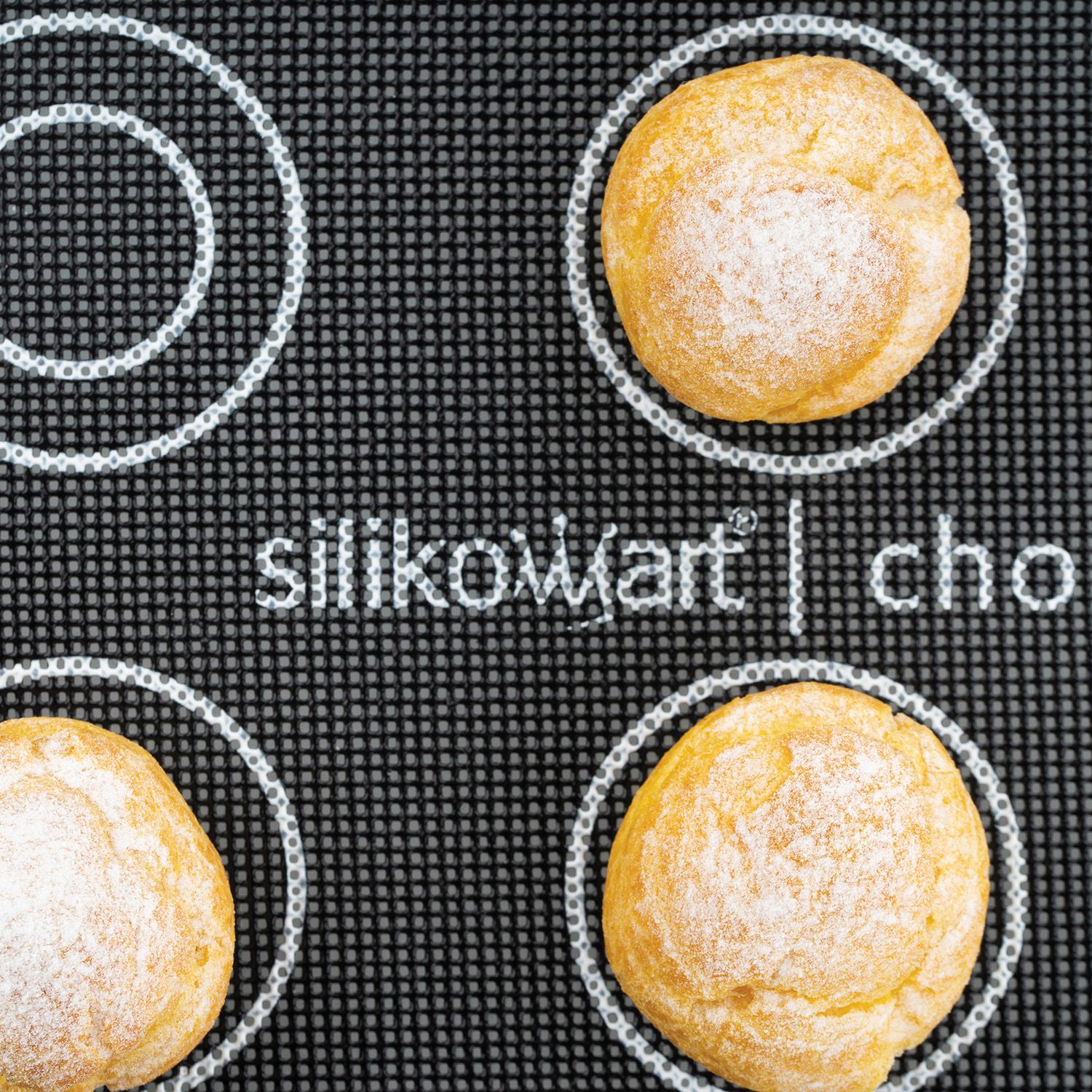 Éclair & choux mat - SilikoMart - Tapis de cuisson - - La Guilde Culinaire