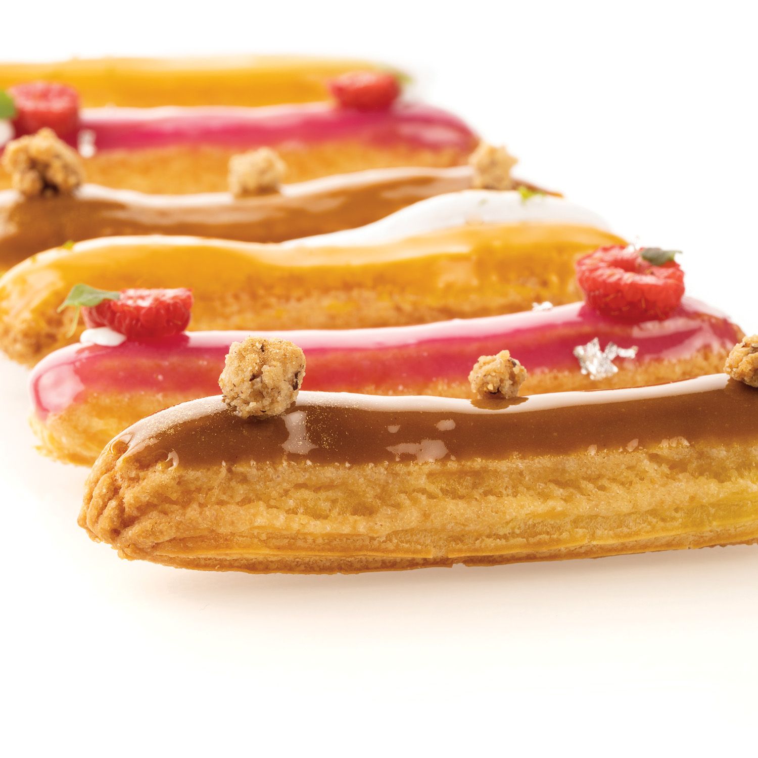 Éclair & choux mat - SilikoMart - Tapis de cuisson - - La Guilde Culinaire