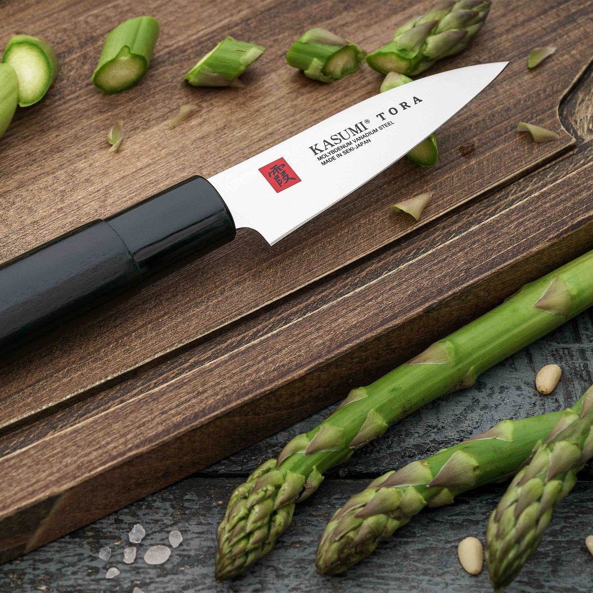Couteau d'office 9cm/3.5" KASUMI Tora - Kasumi - Couteau d'office - - La Guilde Culinaire