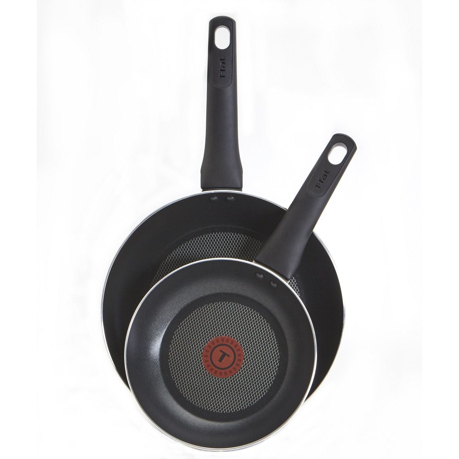 Poêle à frire antiadhésive T-fal Intuition, 2 pièces, Noire - T-fal - Poêle - - La Guilde Culinaire