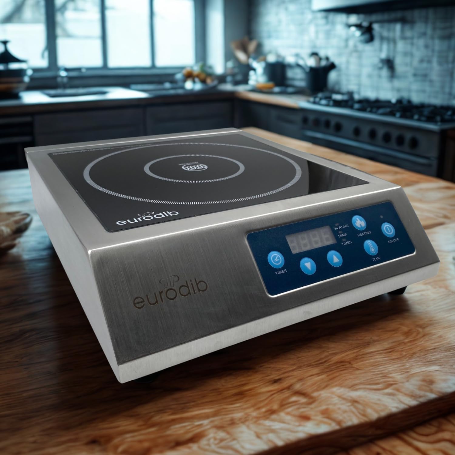 Plaque à induction commerciale CI1800 - Eurodib - Plaque de cuisson - - La Guilde Culinaire