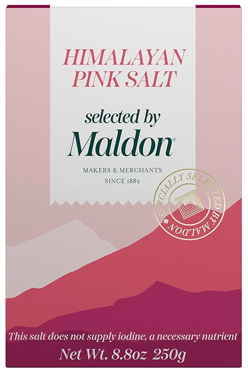Flocons de sel rose de l'Himalaya Maldon - 250G - Maldon - Sel - - La Guilde Culinaire