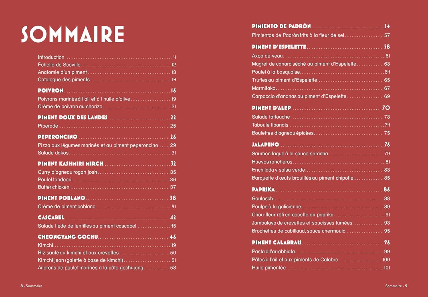 Piments - Hachette Ed. - Livre de cuisine - - La Guilde Culinaire