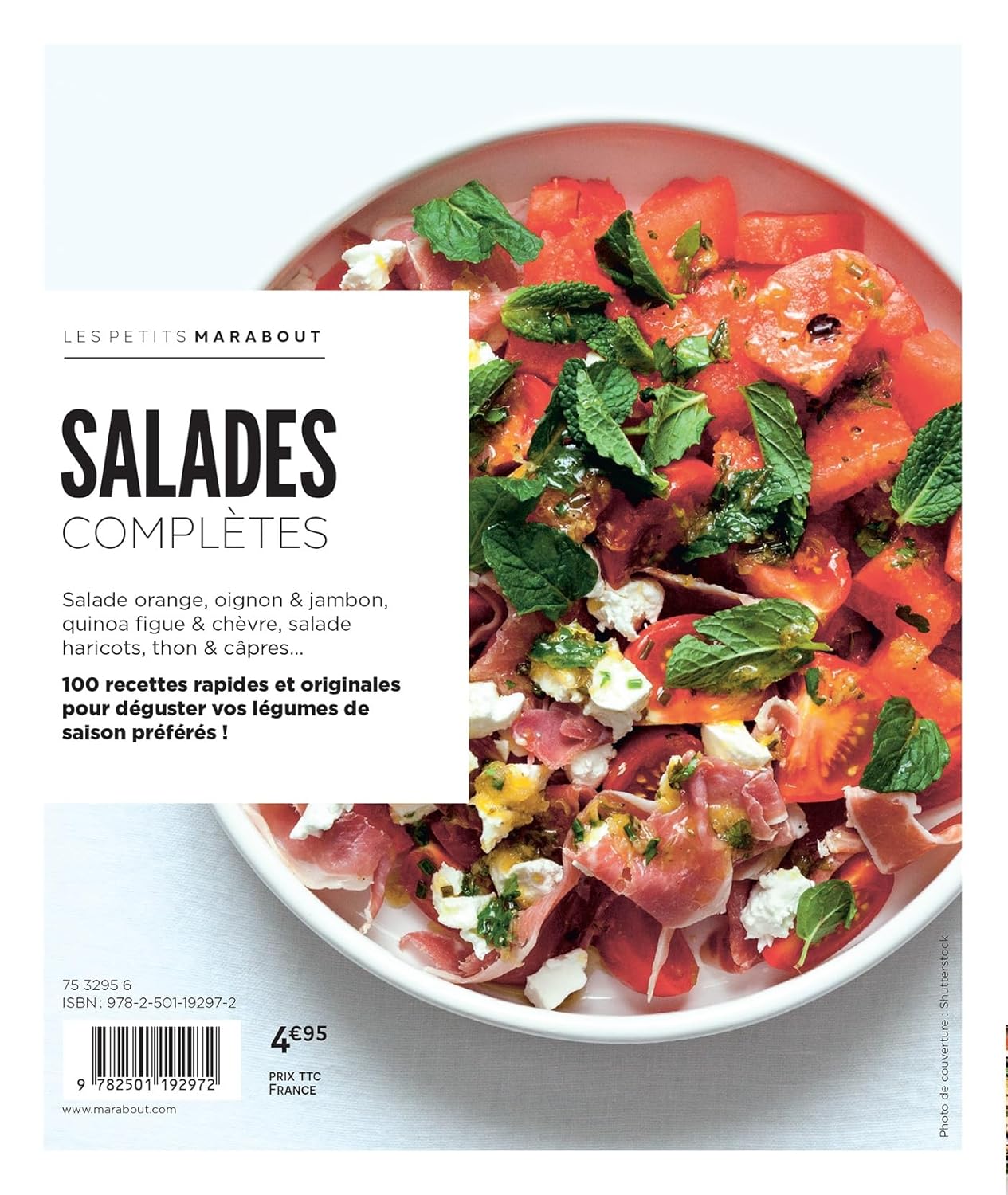Salades complètes - Marabout - Livre de cuisine - - La Guilde Culinaire