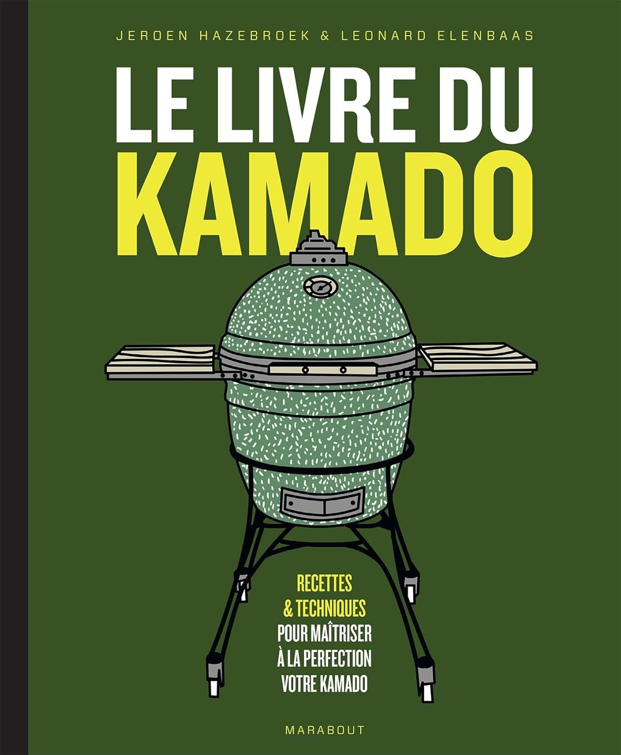 Le livre du Kamado - NED - Marabout - Livre de cuisine - - La Guilde Culinaire