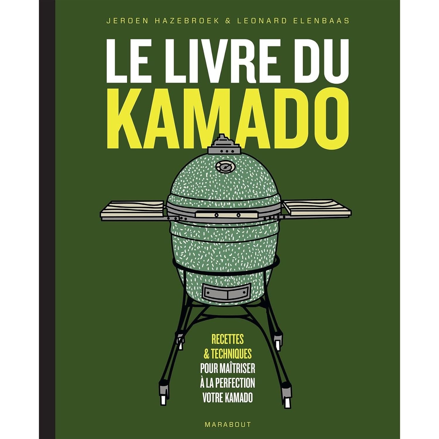 Le livre du Kamado - NED - Marabout - Livre de cuisine - - La Guilde Culinaire