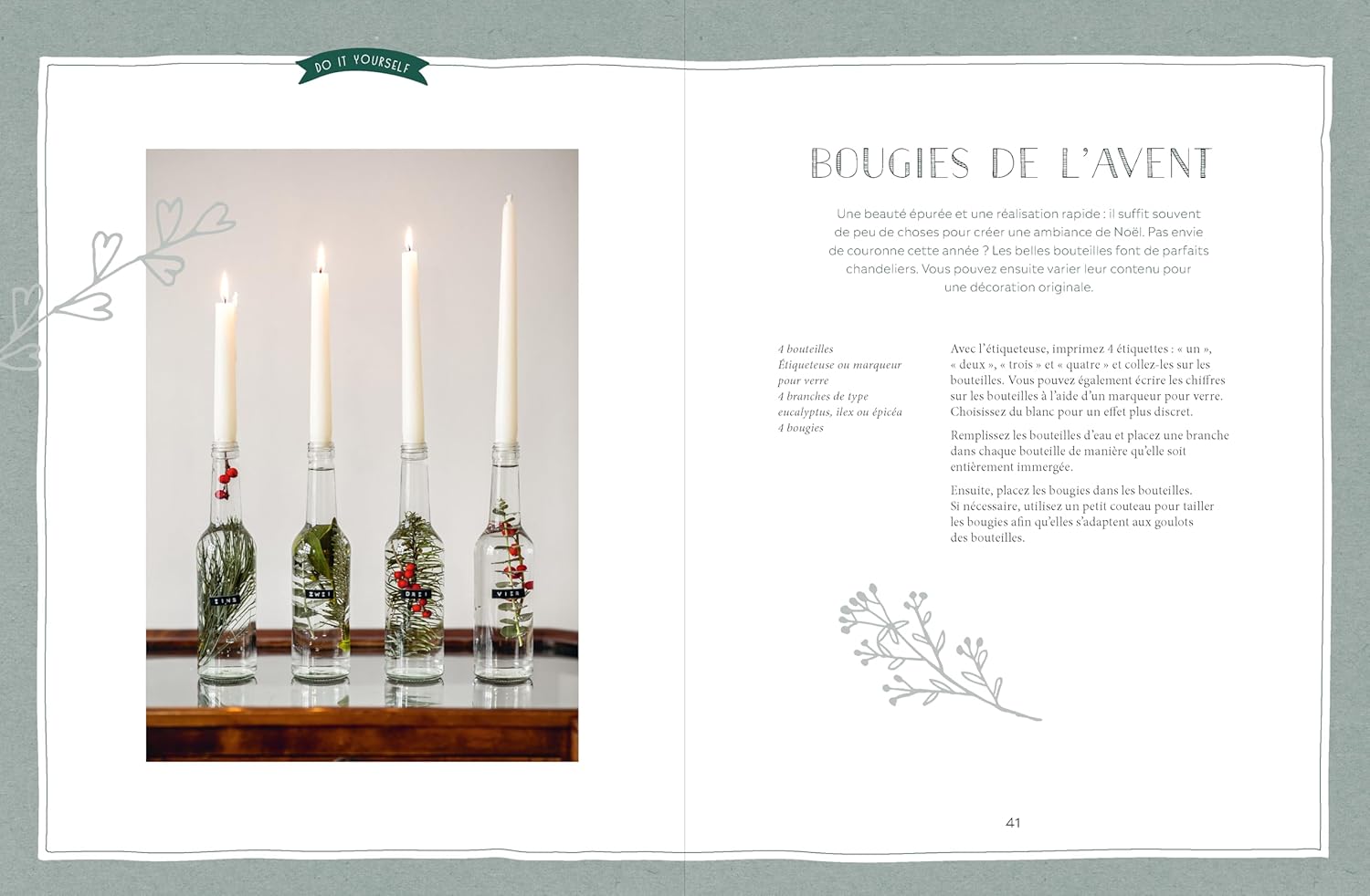 Préparer Noël – Recettes et DIY de l’Avent - Hachette Ed. - Livre de cuisine - - La Guilde Culinaire