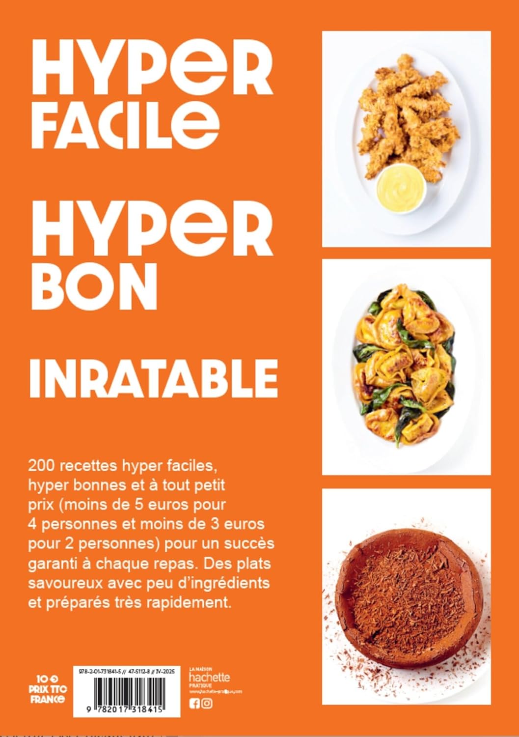 Succès garanti : 200 recettes spécial étudiants - Hachette Ed. - Livre de cuisine - - La Guilde Culinaire