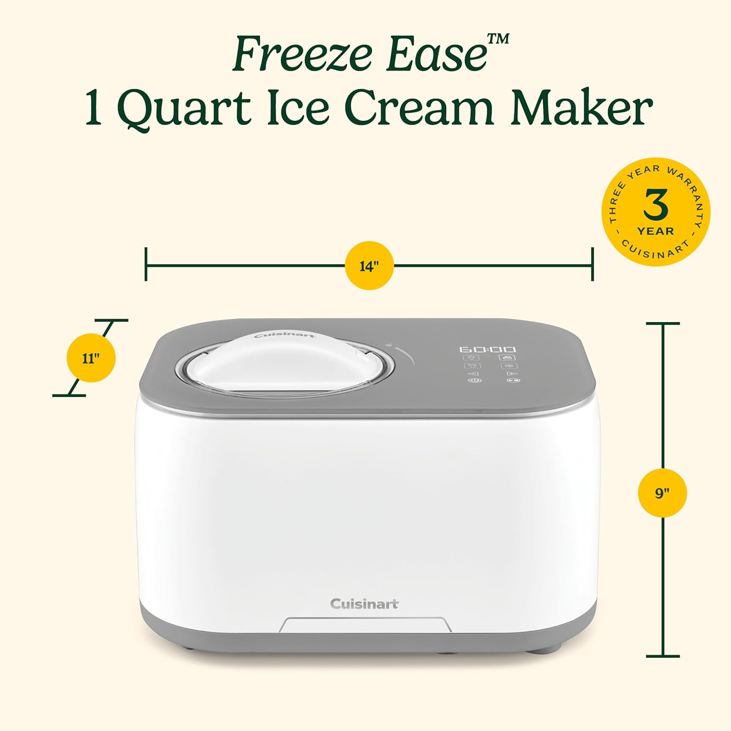 Freeze Ease 1 Quart Ice Cream Maker
