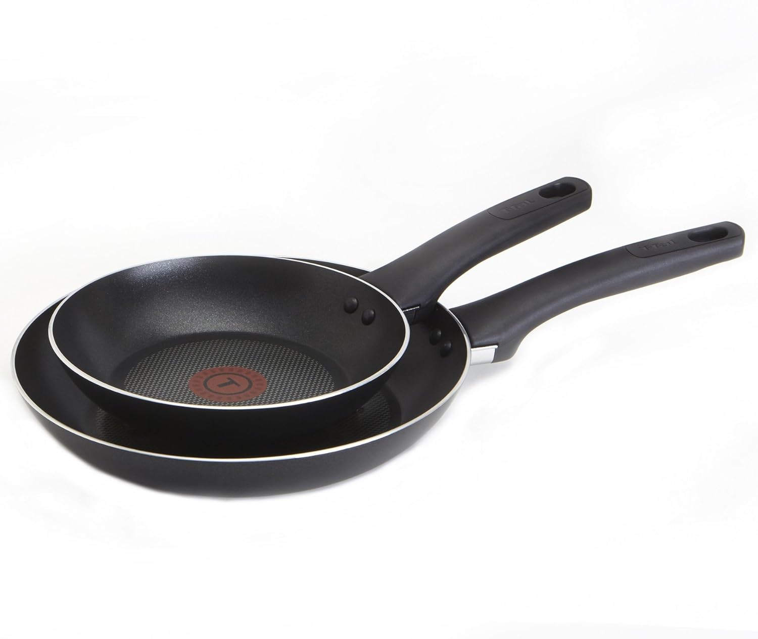 Poêle à frire antiadhésive T-fal Intuition, 2 pièces, Noire - T-fal - Poêle - - La Guilde Culinaire