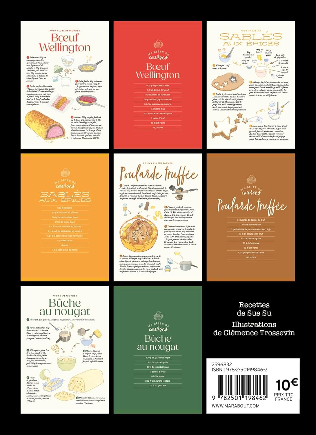 Mon petit carnet gourmand - Recettes de Noël - Marabout - Livre - - La Guilde Culinaire