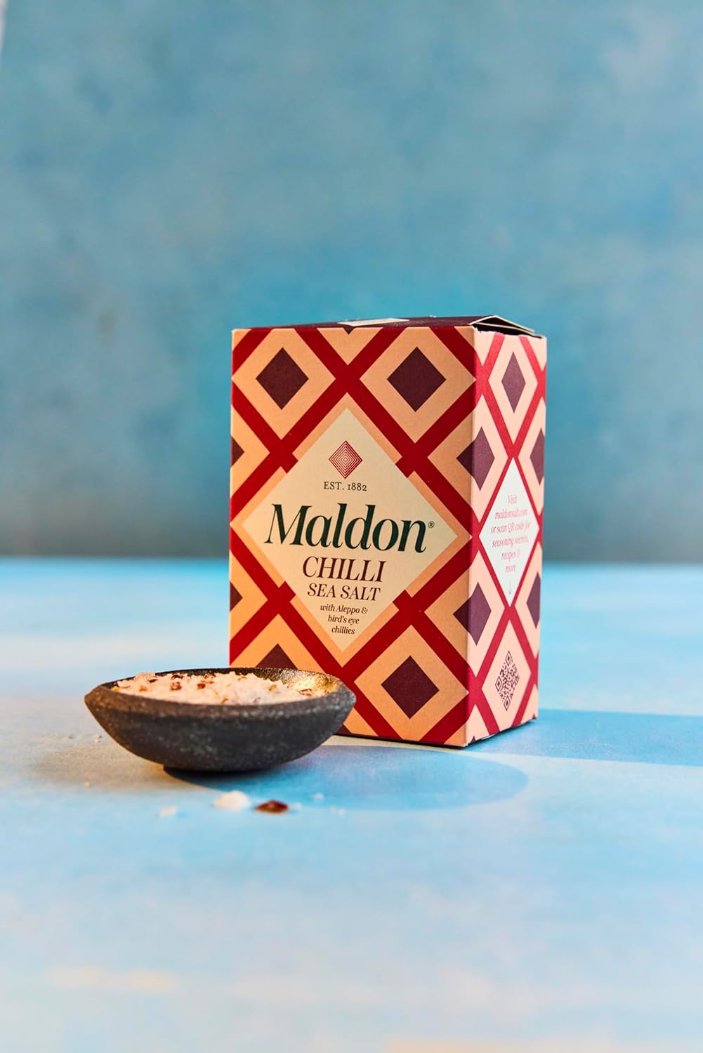 Flocons de sel de mer aux piments Maldon - 100 g