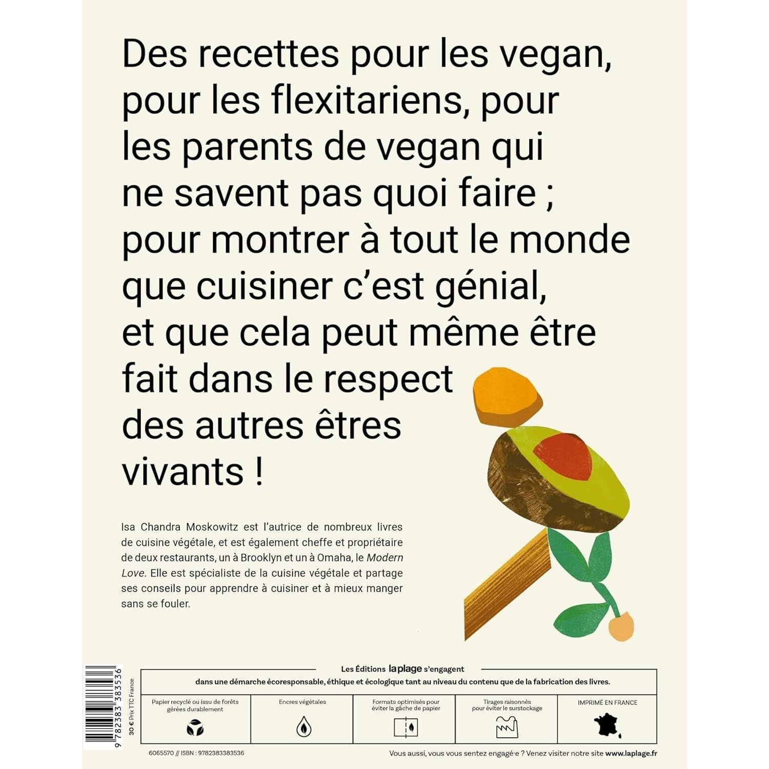 Cuisiner vegan ? Yes you can - La Plage Ed. - Livre de cuisine - - La Guilde Culinaire
