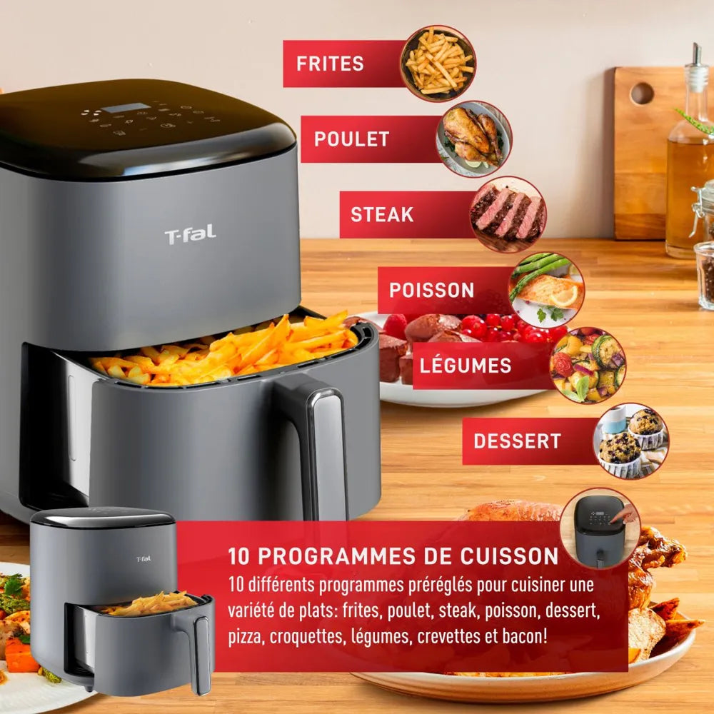 Friteuse a Air Easy Fry Gril Precision 2 en 1 avec Technologie Extra Crispy T Fal T fal La Guilde Culinaire