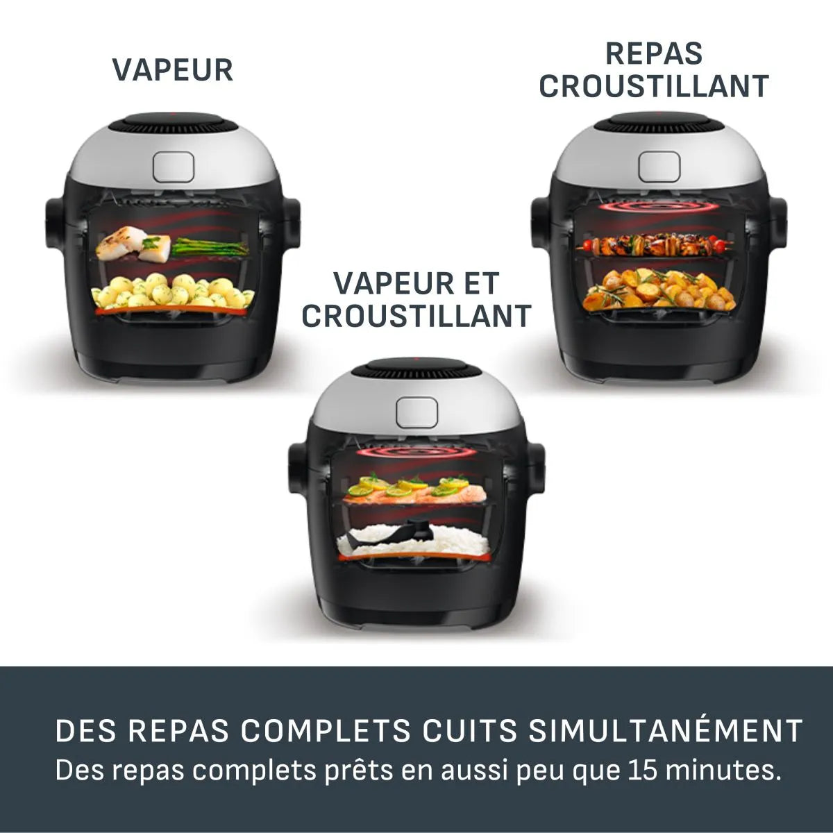 Multicook ActiFry 6 L / 6,3 pintes - T-fal - Multicuiseur - - La Guilde Culinaire