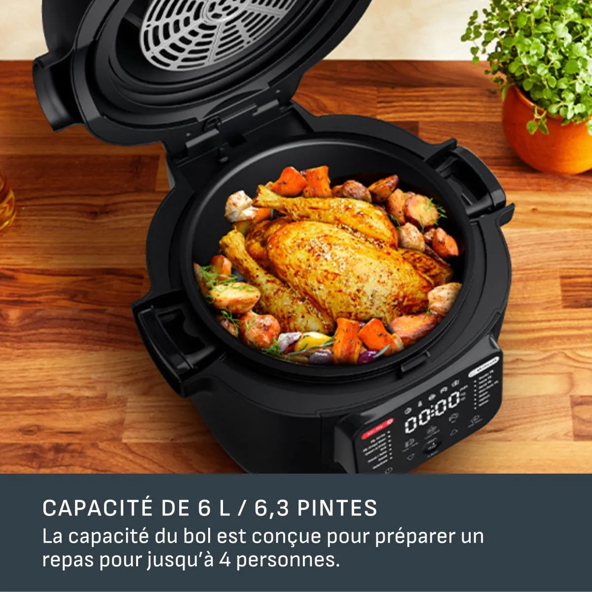 Multicook ActiFry 6 L / 6,3 pintes - T-fal - Multicuiseur - - La Guilde Culinaire
