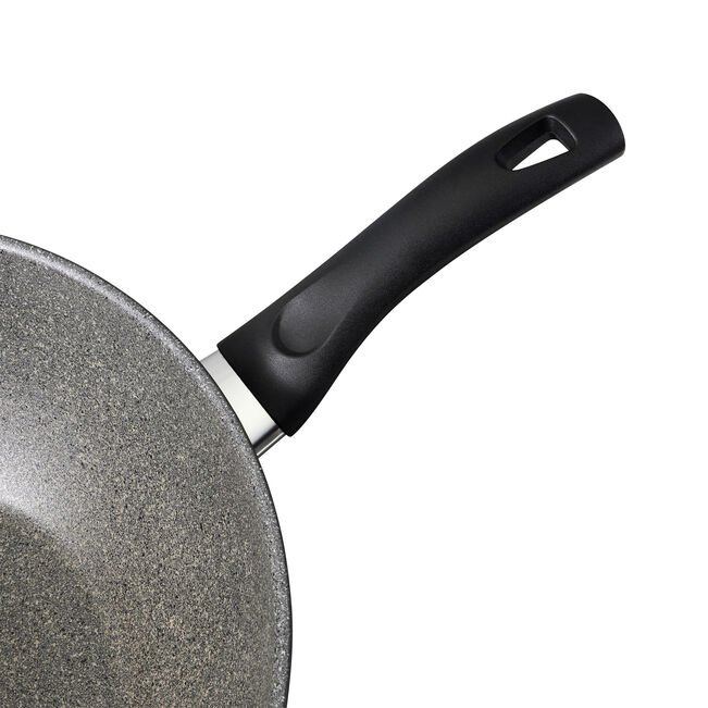 Wok antiadésif en granitium avec couvercle de 32 cm