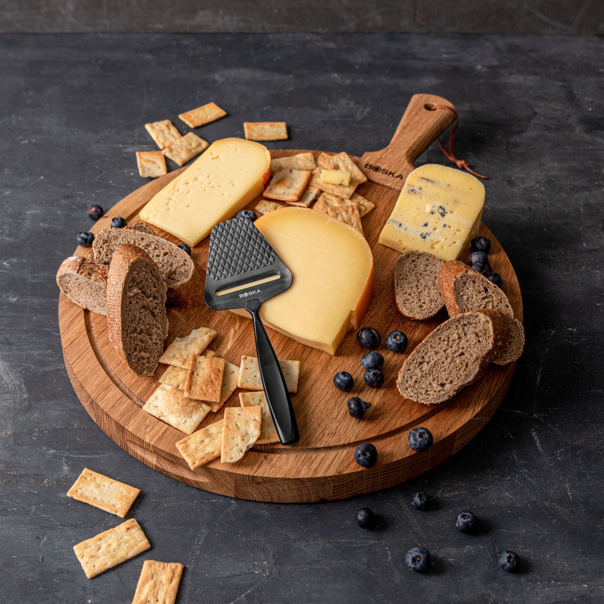 Tranche-fromage BOSKA Monaco+ Dark - Boska - Coupe-fromage - - La Guilde Culinaire