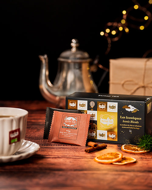 Coffret Les Iconiques Bio - Kusmi Tea - Thé et infusion - - La Guilde Culinaire
