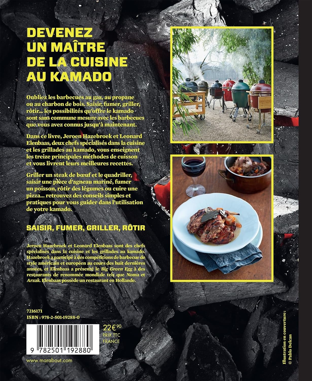 Le livre du Kamado - NED - Marabout - Livre de cuisine - - La Guilde Culinaire
