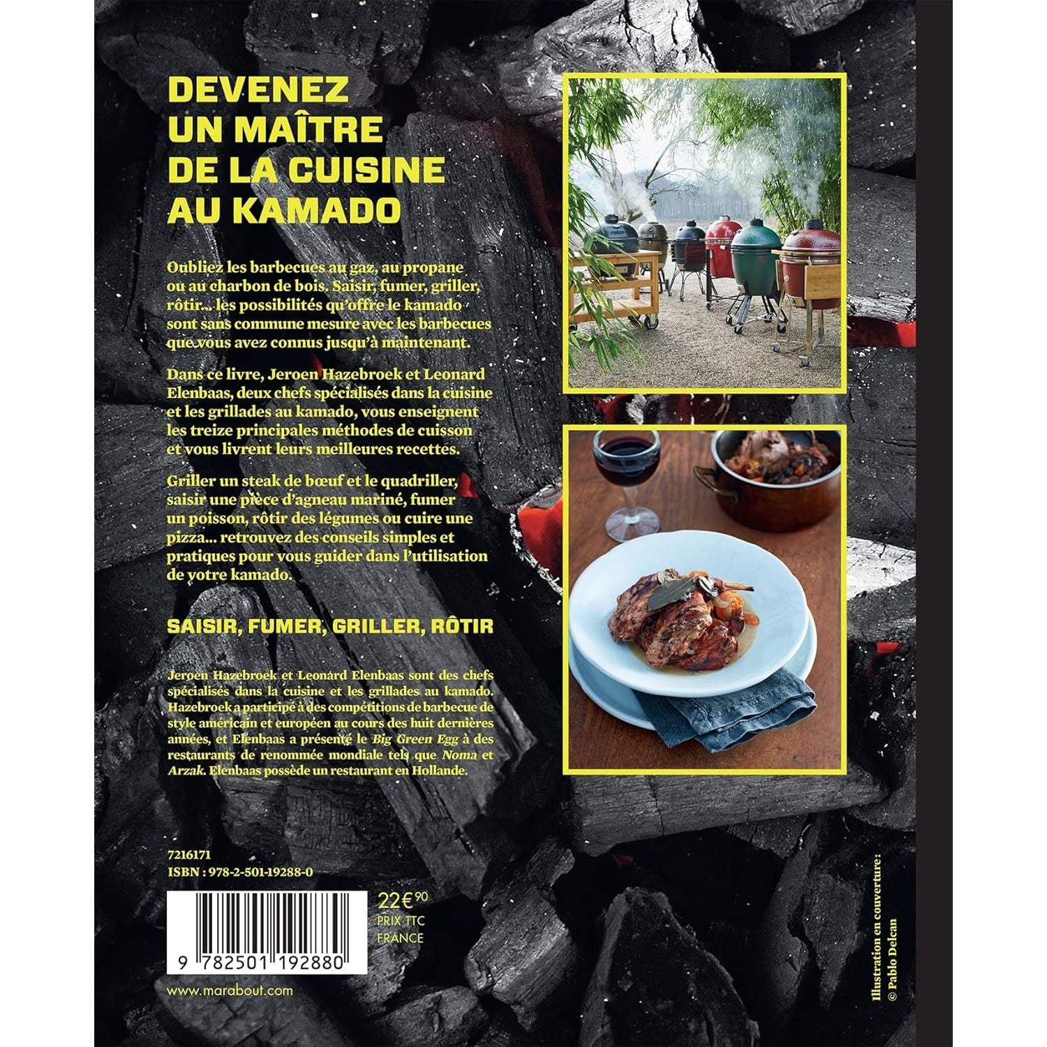 Le livre du Kamado - NED - Marabout - Livre de cuisine - - La Guilde Culinaire