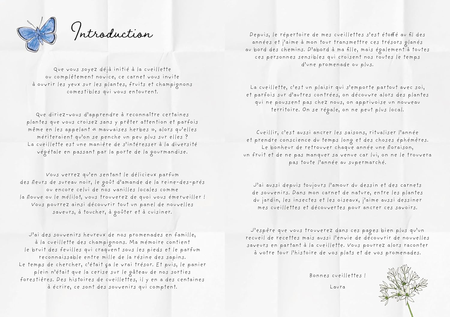 Le carnet de recettes d'une cueilleuse - La Plage Ed. - Livre de cuisine - - La Guilde Culinaire