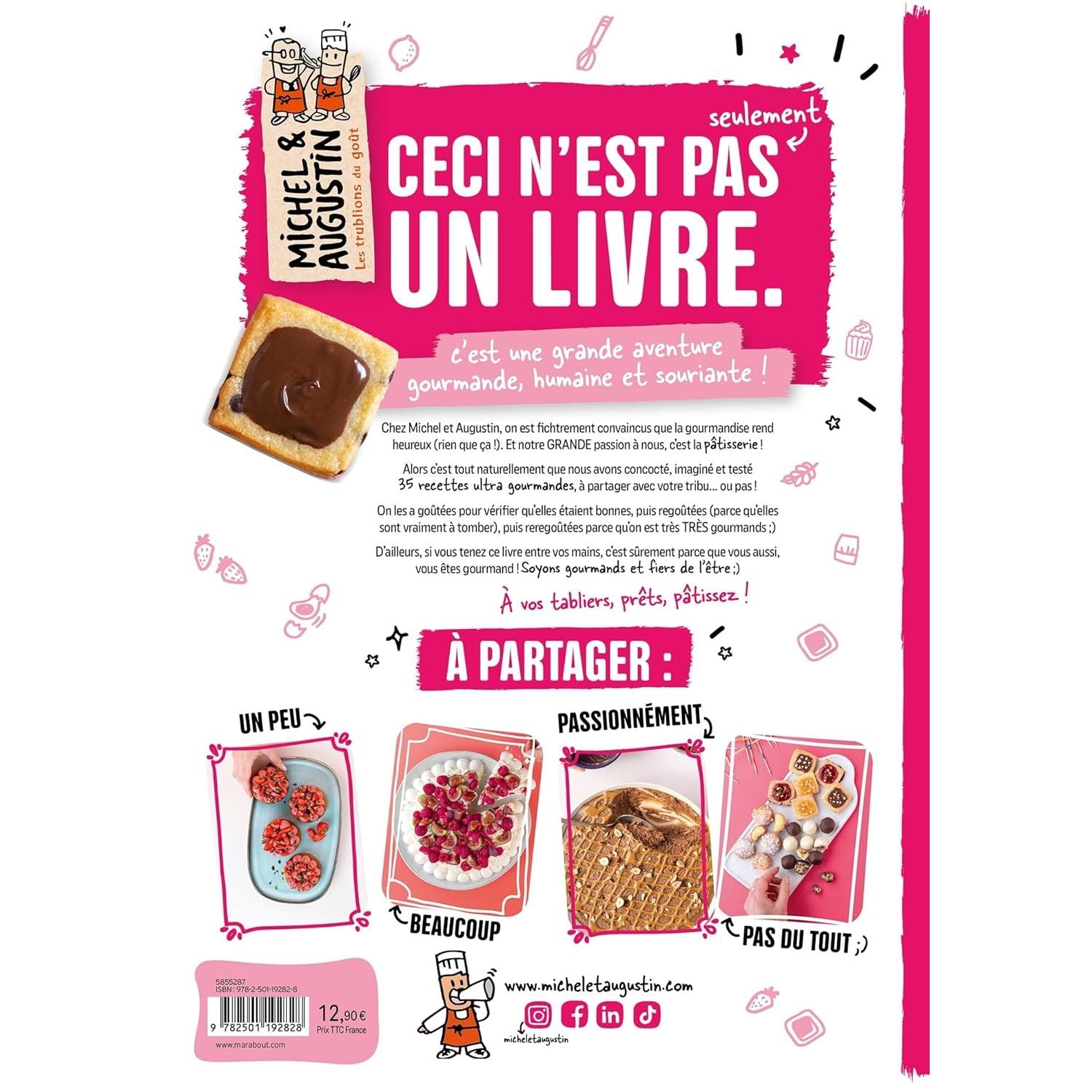 Les desserts à partager ou pas - Marabout - Livre de cuisine - - La Guilde Culinaire
