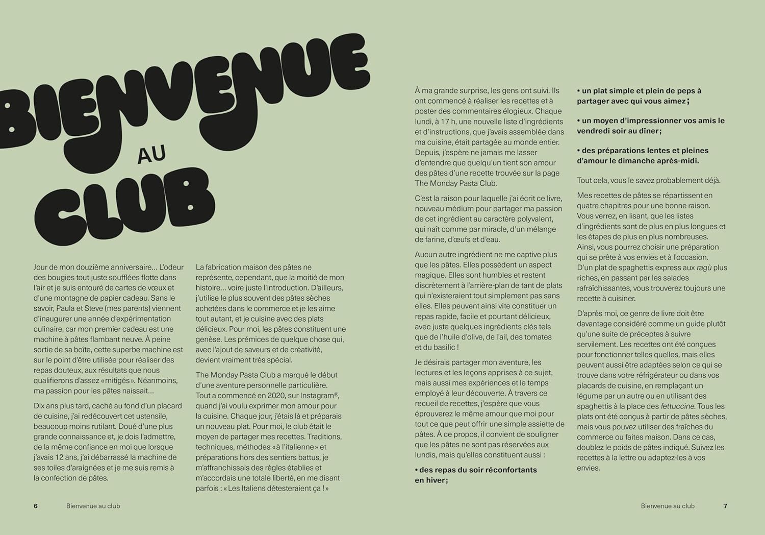 The monday pasta club - Hachette Ed. - Livre de cuisine - - La Guilde Culinaire