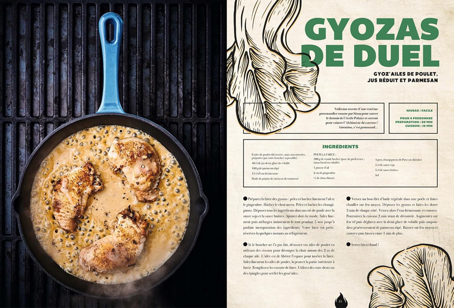 La cuisine dans Food Wars - Hachette Ed. - Livre de cuisine - - La Guilde Culinaire