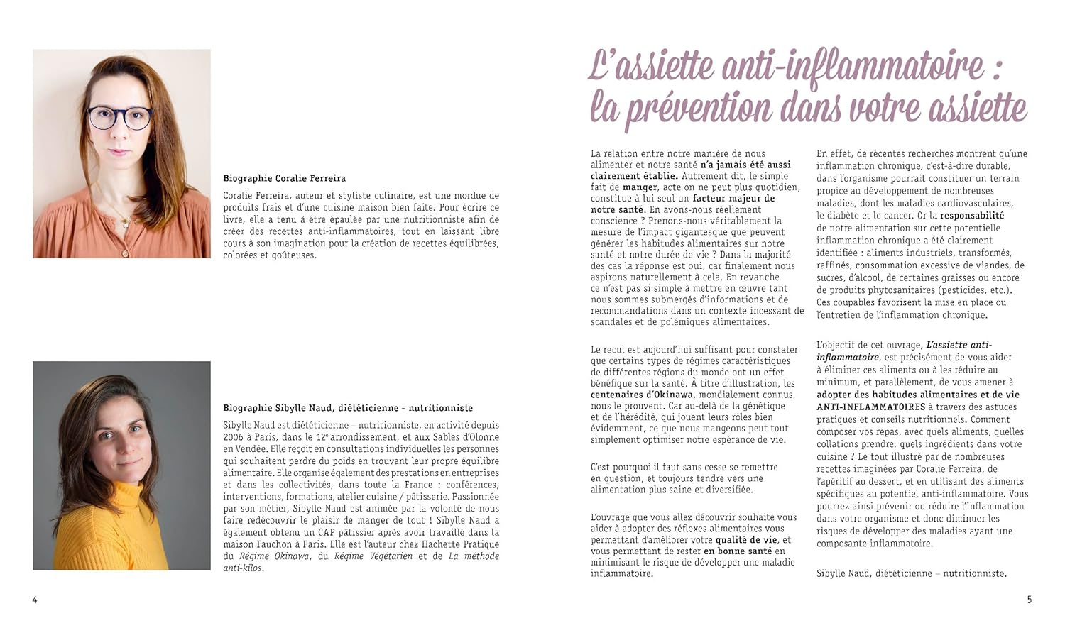 L'Assiette anti-inflammatoire - Hachette Ed. - Livre de cuisine - - La Guilde Culinaire